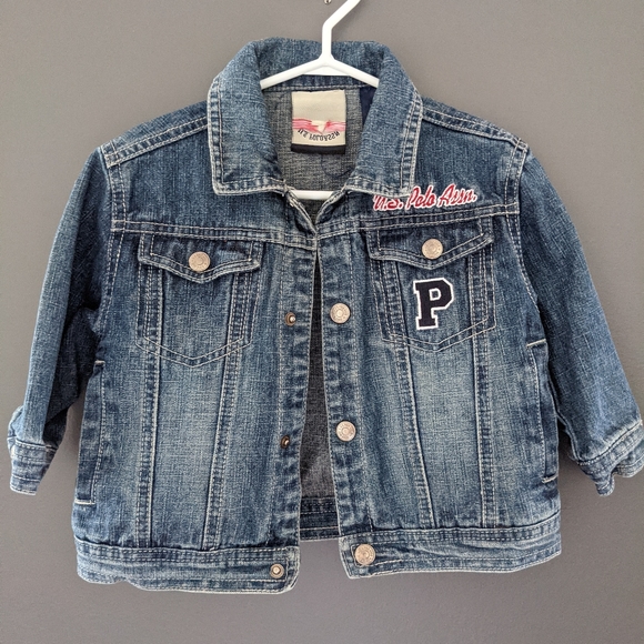 Denim jean jacket medium wash - Picture 1 of 3